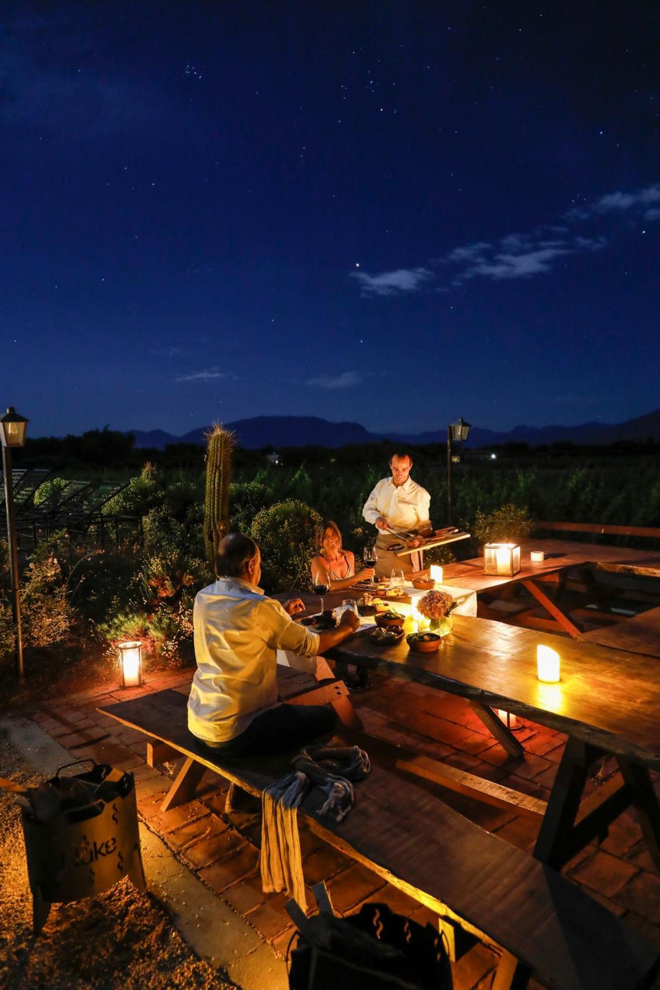 Hotel Grace Cafayate Exteriér fotografie A restaurant in the resort